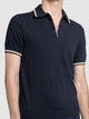 Поло чоловіче Arber Polo knit Zipper MSS N-A L зріст 4 темно-синій (M09.60.09.622) - изображение 5