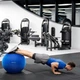 М’яч для фітнесу Gymtek 65 см + насос Синій (5907766660910) - зображення 11
