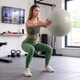 М’яч для фітнесу Gymtek 65 см + насос Warm Grey (5905399053567) - зображення 9