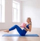 Фітнес-м’яч Gymtek Anti-Burst 23 см Рожевий (5907766665076) - зображення 4