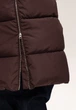 Длинное зимнее пальто с шарфом Finn Flare 225513-EGG бордовое XL - изображение 5
