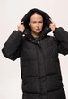 Подовжена жіноча зимова куртка Finn Flare 225504-BL Down fill чорна XS - зображення 8
