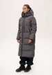 Длинная зимняя куртка женская Finn Flare 224501-GR серая 2XL - изображение 2