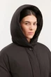 Длинный женский пуховик Baon B0225508-BL черный S - изображение 6