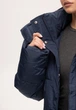 Длинная женская зимняя куртка Finn Flare 224504-CB синяя XS - изображение 6