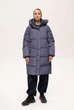 Подовжена жіноча зимова куртка Finn Flare 225504-MZ Down fill синя XS - зображення 2