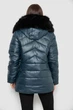 Куртка жіноча зимова коротка, колір петроль, M 244R23-611 - зображення 5