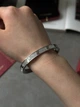 Браслет Love 3 Diamond 18k White Gold Bracelet 16" - зображення 2