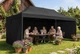 Pawilon ogrodowy Plonos 3 x 6 m Czarny (430100) - obraz 10