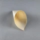 Конусный деревянный стакан, 125 мм, белый, 100 штук, для подачи снеков, дегустаций, соусов и мини-порций - изображение 2