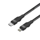 Кабель MAKE Type-C to Lightning 30W 1м Braid Black - изображение 2