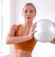 Фітнес-м’яч Gymtek Anti-Burst 25 см Сірий (5907766665083) - зображення 6