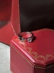 Каблучка Love Diamond Ring 18K White Gold Classic 20" - зображення 2