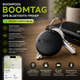 GPS Bluetooth трекер Boompods BoomTag: поиск вещей через Apple Find My, эко-пластик, громкий сигнал - изображение 1