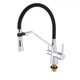 Змішувач для кухні MIXXUS PREMIUM MAGNET 021 REFL.BLACK з гнучким виливом з виходом для питної води (Колір хром+вилив чорний) (MI6973) - зображення 7