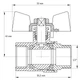 Кран кульовий Koer 1/2" ГШМ (KR.218) (KR0034) - зображення 2