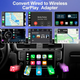 Беспроводной адаптер Apple CarPlay 2025 Mini USB-C/USB-A, Bluetooth, Plug&Play, для автомобилей с проводным CarPlay - изображение 5