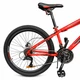 Горный подростковый велосипед Viper Extreme 26" рама 14", 21 скорость, механические дисковые тормоза, амортизационная вилка, стальная рама, красный - изображение 4