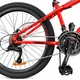 Горный подростковый велосипед Viper Extreme 26" рама 14", 21 скорость, механические дисковые тормоза, амортизационная вилка, стальная рама, красный - изображение 5