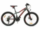 Подростковый горный велосипед Viper Forest 24" D, рама 12.5", 21 скорость, дисковые тормоза, серо-красный - изображение 2
