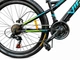 Подростковый горный велосипед Viper Blackwood 24" рама 12.5", 21 скорость, дисковые тормоза, черно-голубой - изображение 5