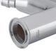 Змішувач для біде HAIBA BOLERO 002 NUT (Колір хром) (HB9576) - изображение 6