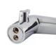 Змішувач на борт ванни HAIBA ALEX 022 (3-HOLE) (Колір хром) (HB3945) - изображение 3