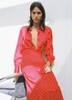 Блузка-рубашка Zara атласная S - изображение 2