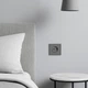 Розетка Ardero ER111-G Soft 16А без заземления серая - изображение 3