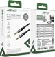 Аудиокабель Acefast J10 3.5 мм AUX audio adapter cable Black (6974316285267) - изображение 5