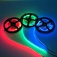 Світлодіодна RGB стрічка 5м, 3528 з пультом та блоком живлення, Багатокольорова LED стрічка самоклеюча - зображення 6