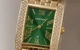 Жіночий наручний годинник Cartier A351 Gold-Green - зображення 2