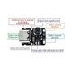 Мини модуль заряда/разряда USB Type-C 5V 1А 1S Li-Ion, Li-Pol батарей 18650 3.7/4.2В (LX-LBC3) - изображение 4