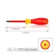 Викрутка PH0 x 60 mm ізольована (1000V) VDE Pro-Plus Series TOPTUL FBEF0006V4 - изображение 2
