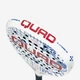 Ракетка для падела Quad Shark Euro Edition White/Blue (1113-R17217) - изображение 2
