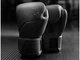 Боксерські рукавички HAYABUSA E1 Leather Boxing Gloves 14 унцій чорний (6096) - изображение 5