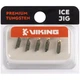 Мормышка вольфрамовая Viking Fishing Rigabik+bead 0.35g 2mm Olive+G (5 шт) - изображение 2