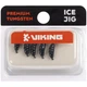 Мормышка вольфрамовая Viking Fishing Shrimp+bead 0.64g 8mm Black+R (5 шт) - изображение 2