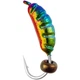 Мормышка вольфрамовая Viking Fishing Shrimp+bead 0.95g 9mm Rainbow (5 шт) - изображение 1