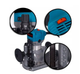 Електричний ручний фрезер BOXER BX-214 2000 Вт 13000 30000 об хв глибина занурення 35 мм цанги 6 і 8 мм для дерева та пластику - зображення 7