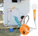 Портативный душ Portable Outdoor Shower на аккумуляторе USB, переносной туристический для кемпинга и путешествий, автономный - изображение 4