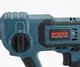 Перфоратор акумуляторний BOXER SR 146 20 4V SDS Plus із двома акумуляторами швидкозатискним патроном для бетону дерева металу у кейсі - зображення 7