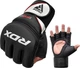 Тренувальні рукавиці для ММА RDX GRAPPLING GLOVES NEW MODEL розмір L, чорний - изображение 4