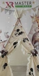 Вигвам палатка Milky way БЕЗ МАТРАСА с одной подушкой из натурального хлопка для дома или улицы - изображение 8