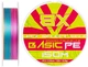 Шнур Select Basic PE 8X Multicolor 150m #1.5/0.18mm 22lb/10kg - изображение 1