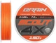 Шнур Brain Scout 4X 150m (fluoro Orange) 0.128mm 7.2kg - зображення 1