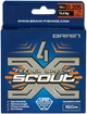 Шнур Brain Scout 4X 150m (fluoro Orange) 0.205mm 14.6kg - зображення 2