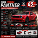 Машинка на радиоуправлении HNR H9802 PANTHER 1:10 4WD Brushless до 85 км/ч, RC дрифт авто, гоночный автомобиль, Hobbywing 60A, гироскоп, RTR - изображение 10