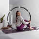 Складний масажний хулахуп Gymtek G-66396 100 см Чорний (5907766663966) - зображення 12