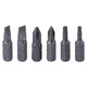 Отвертка с реверсом MINI 6 бит CrV 7,5x19,5x4,5 см Пластик - изображение 6